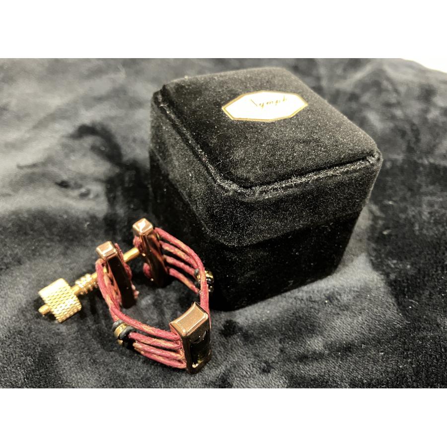 Nymph MITO リガチャー ローズゴールドメッキ : 楽器専門店