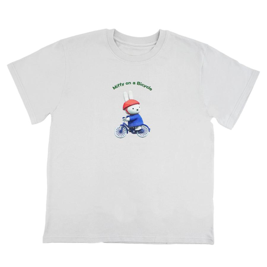 ミッフィースタイル限定　Tシャツ　アニメ　自転車