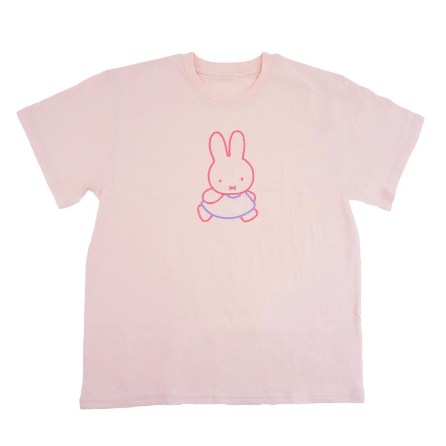 ミッフィースタイル限定　Tシャツ　お出かけ　ピンク