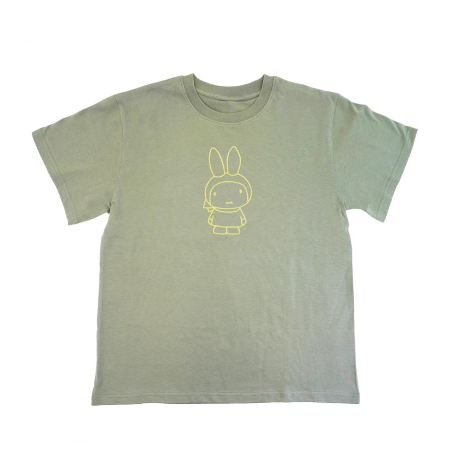 ミッフィースタイル限定　Tシャツ　ひこうきのり　カーキ