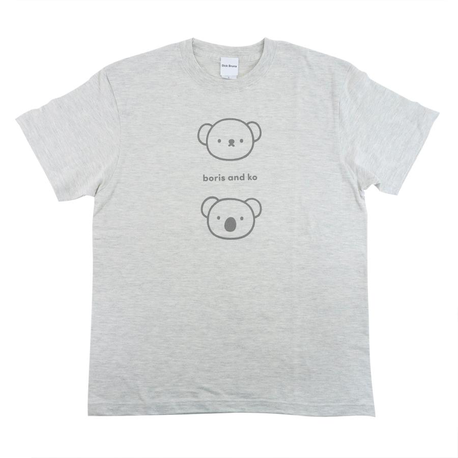 ミッフィースタイル限定　Tシャツ　ボリス＆コー　オートミール