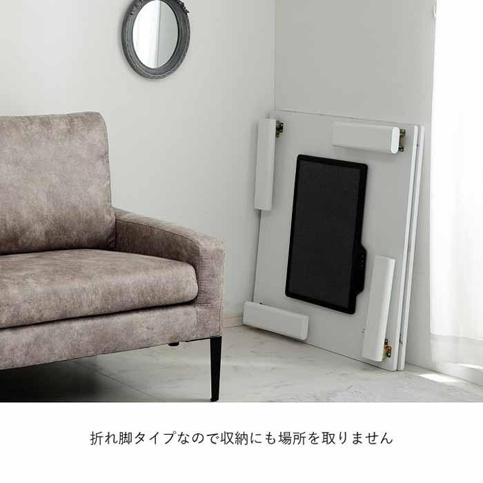 ☆折れ脚フラットヒーターこたつ70　大理石風☆【OUTLET】 家具調こたつ 大理石調 正方形 ホワイトインテリア フラットヒーター