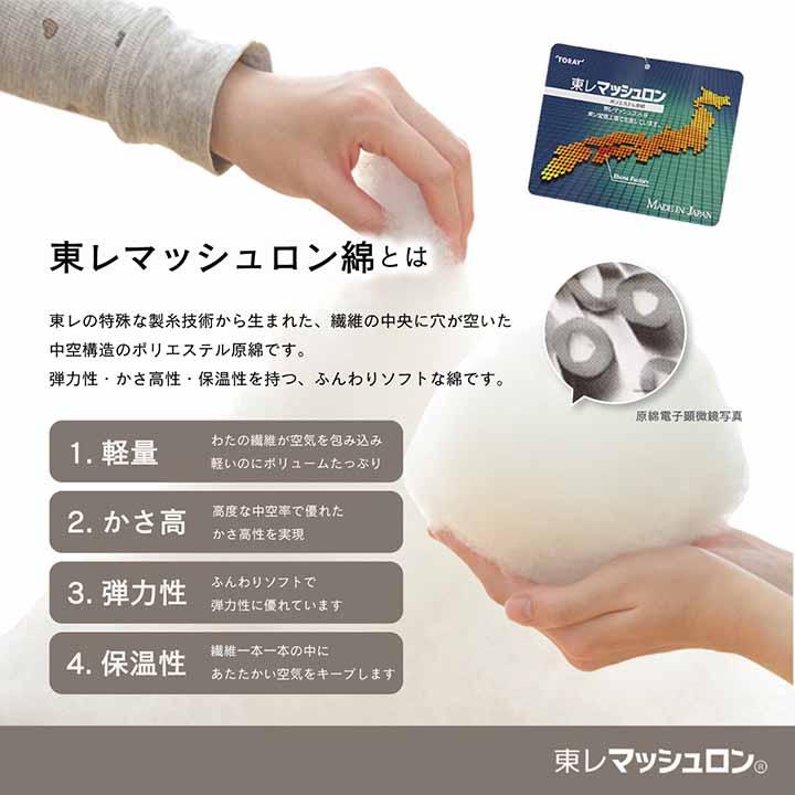 こたつ布団 掛ふとん単品 大型長方形 200×300cm 2カラー ジェード おしゃれ 北欧 シンプル ナチュラルテイスト 軽い ふんわり 国産 日本製の画像