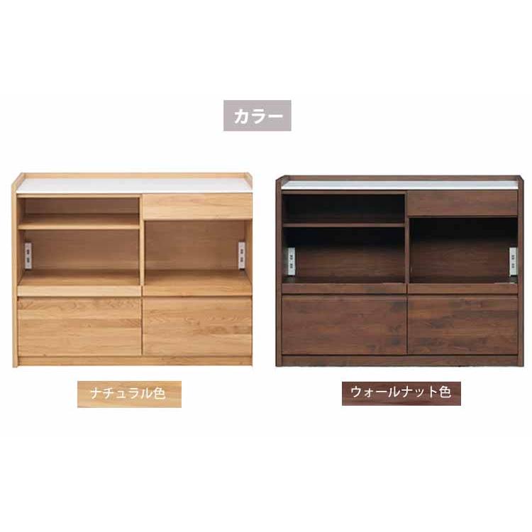 開梱設置付 キッチンカウンター 120cm アンアン 120 カウンター 人工