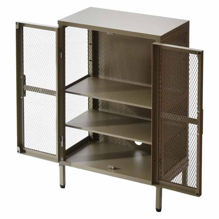 キャビネット３段 楽天市場】【法人様限定】A4ファイリングキャビネット 3段 鍵付き 幅