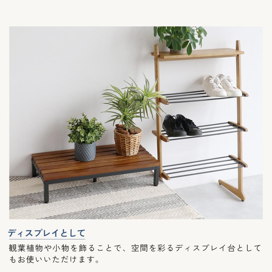 1137 ヴィンテージ　古い鉄の踏み台　ステップ　飾り棚　レトロ　アイアン　階段 1137 ヴィンテージ 古い鉄の踏み台 ステップ 飾り棚 レトロ アイアン