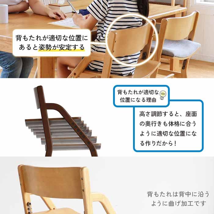 ICHIBA キッズチェア 学習椅子 E-Toko JUC-3661 木製 姿勢 学習 ICHIBA キッズチェア 学習椅子 E-Toko JUC-3661 木製 姿勢 学習