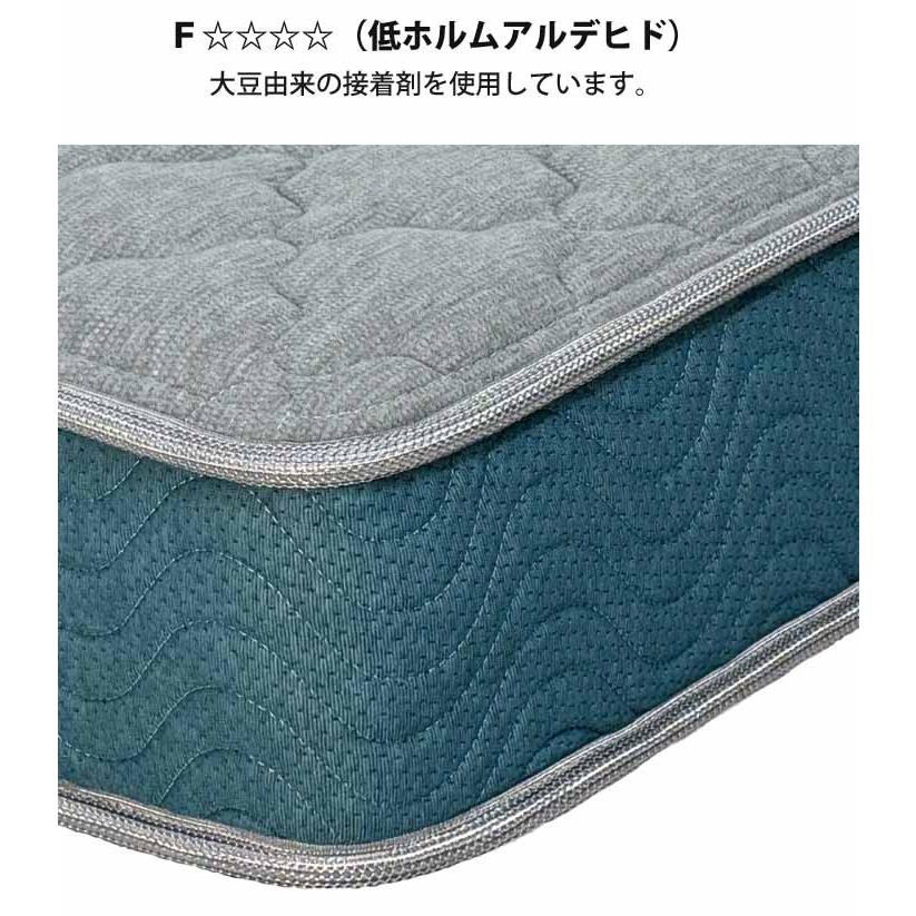 コイズミファニテック 並列ポケットコイル ダブル マットレス 厚さ21cm