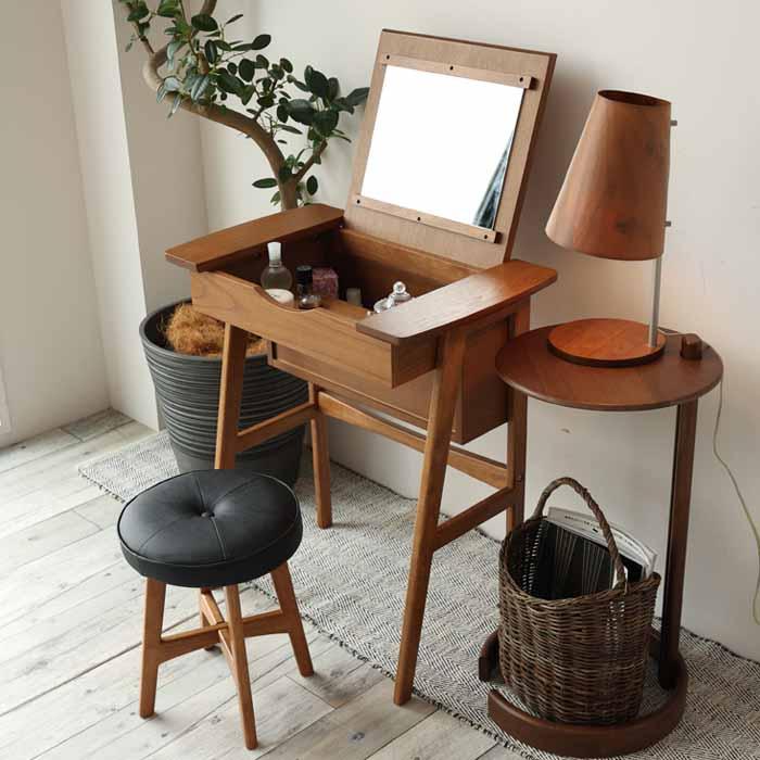 2WAYドレッサー ドレッサー デスク スツール付き M-3647