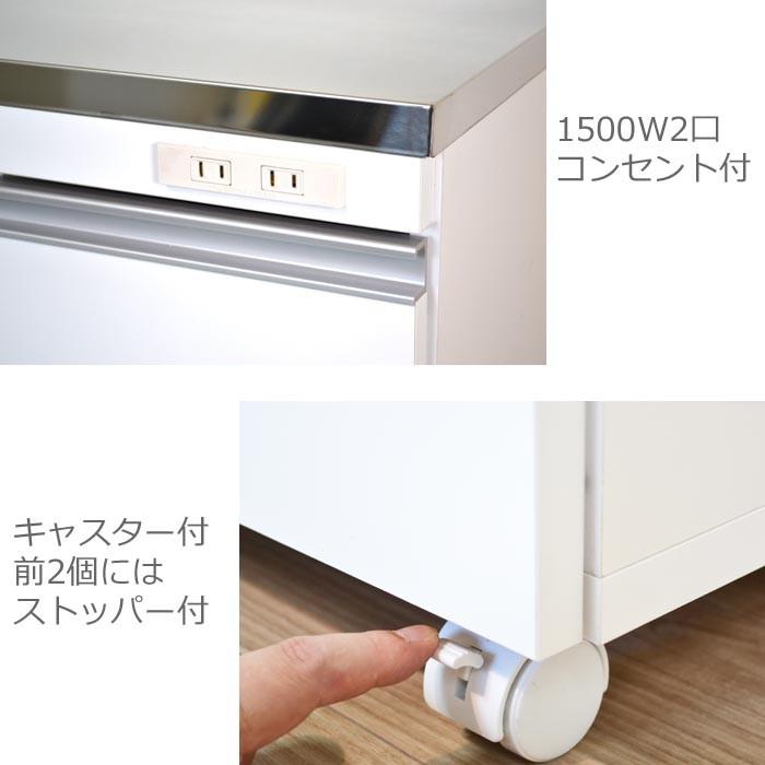 開梱設置 キッチンカウンター 90 幅90.5cm ステンレストップ 開梱設置 キッチンカウンター 90 幅90.5cm ステンレストップ