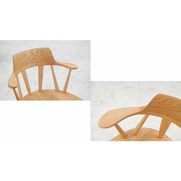 2脚セット ダイニングチェアー HAL NTC-301 NA 天然木レッドオーク材