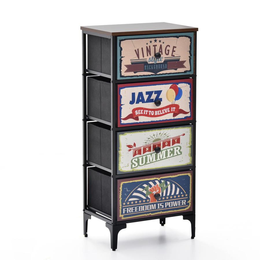 チェスト 引出し収納 アメリカンヴィンテージ TURN CHEST 4段