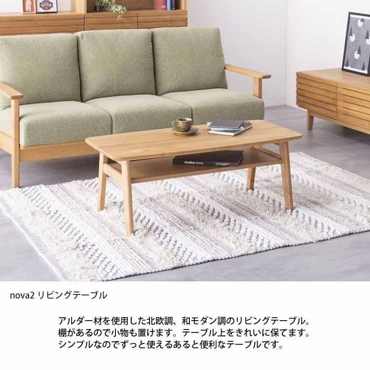 堀田木工所 リビングテーブル センターテーブル 幅105cm ノーヴァ2