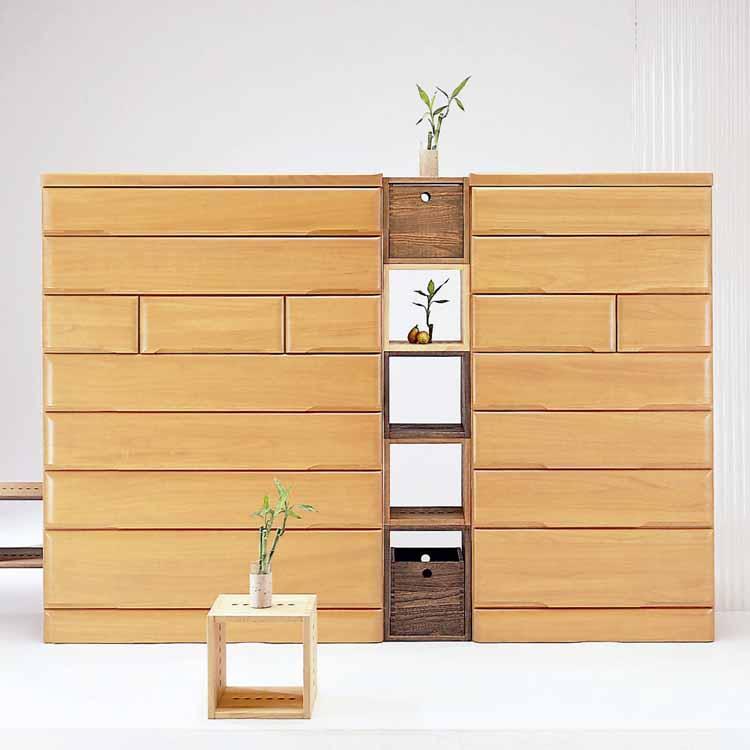 開梱設置サービス付 桐タンス 桐子 206 二尺六段 幅60cm 桐無垢材 整理