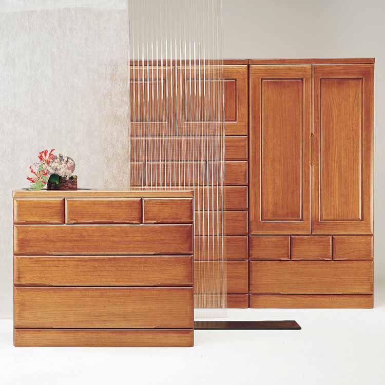 開梱設置サービス付 桐タンス 桐子 206 二尺六段 幅60cm 桐無垢材 整理