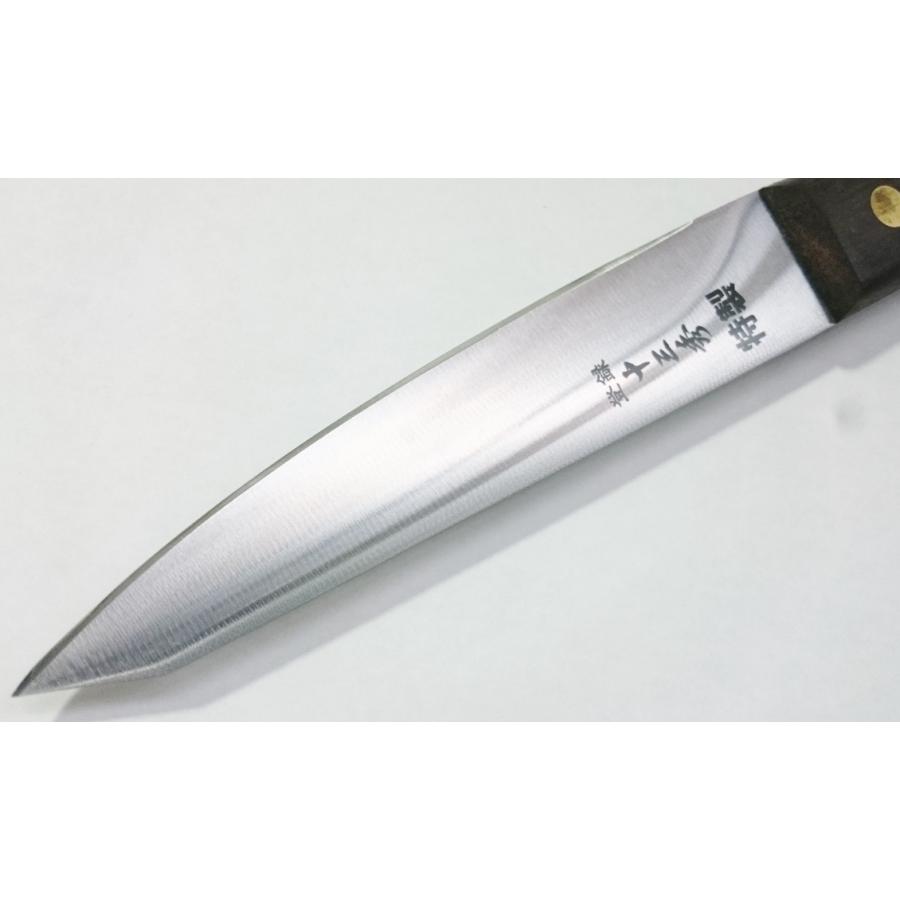 十三秀 骨スキ サバキ包丁 丸 西型 特殊包丁 解体包丁 イノシシ 包丁