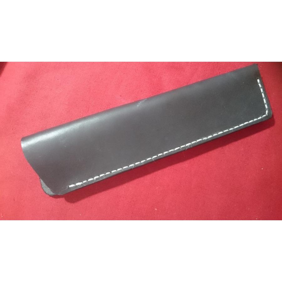 竹細工包丁用シース 本革 汎用サック 180mm〜145mmの竹割
