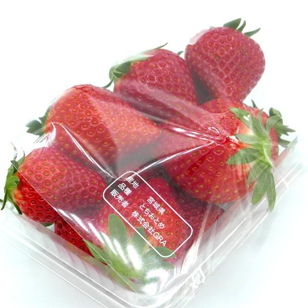 宮城県産レギュラーイチゴ 大粒 ばら詰め 4パック ブランド買うならブランドオフ