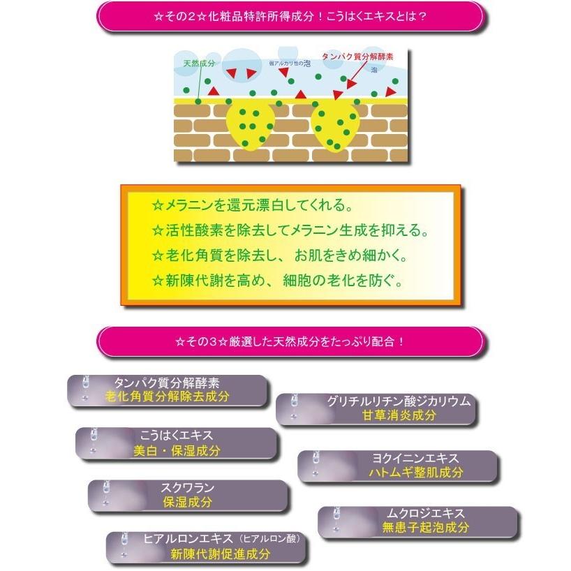 ビオソープ レコンテ 洗顔石鹸 固形石鹸 酵素洗顔 美白 うるおい