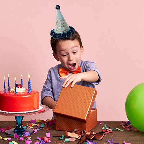 Ledmomo バースデーハット パーティーハット お誕生日 帽子 三角帽子 キラキラ お祝いグッズ 飾り付け パーティー用品 6点セット ラン Tk03bc5bdc35 みはるショップ 通販 Yahoo ショッピング