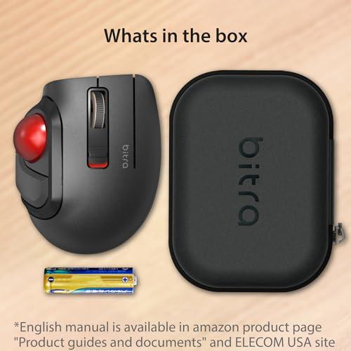 エレコム Bluetooth (iOS対応) トラックボール エレコム マウス Bluetooth iOS対応 トラックボール Sサイズ