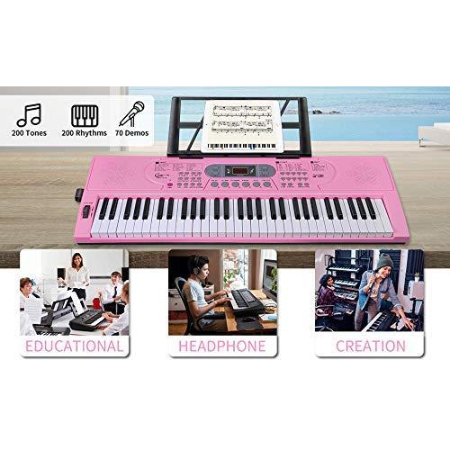 Yamaha 61 鍵盤 電子ピアノ　ピアノ キーボード ピアノ 電子ピアノ 61鍵盤 200種類音色 200種類リズム 60曲