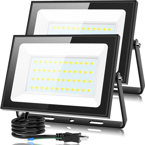 KIWEN【超薄型・2個セット】 LED投光器 80W 10000LM 昼光色 Amazon.co.jp: KIWEN【超薄型・2個セット】 LED投光器 80W