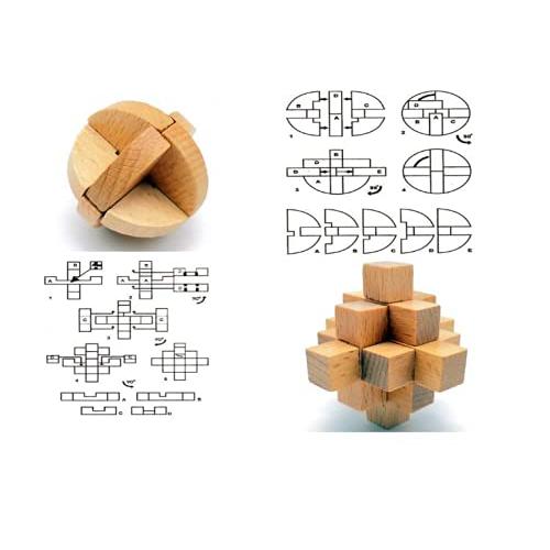 Lokipa 孔明パズル 子供 木製 脳トレ 立体パズル おもちゃ 9種類入り 攻略図付 Tkaebbd113a5 みはるショップ 通販 Yahoo ショッピング