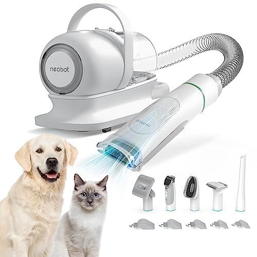 【ブラシと掃除機一体型】Neabot ペット用バリカン 犬 猫美容器5 in 1 ブラシと掃除機一体型Neabot ペット用バリカン 犬 猫美容器 5 in