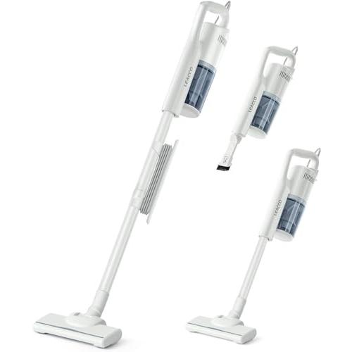 掃除機 コード式 30000Pa Leacco サイクロン 軽量 スティック掃除機