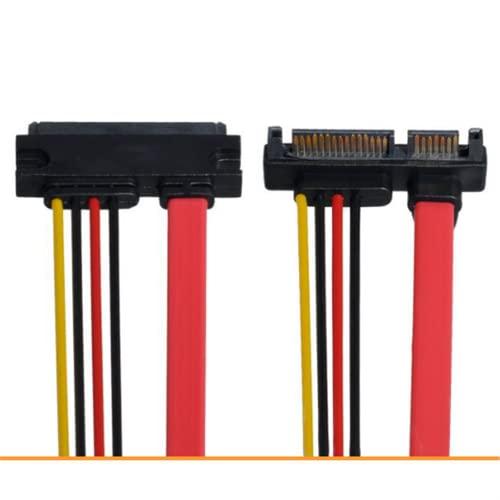 KKM-ラブショー 22pin sata延長コード SATA 7+15 22ピンシリアルハードディスクケーブル SATAデータケーブル SATA|migaru-315|03