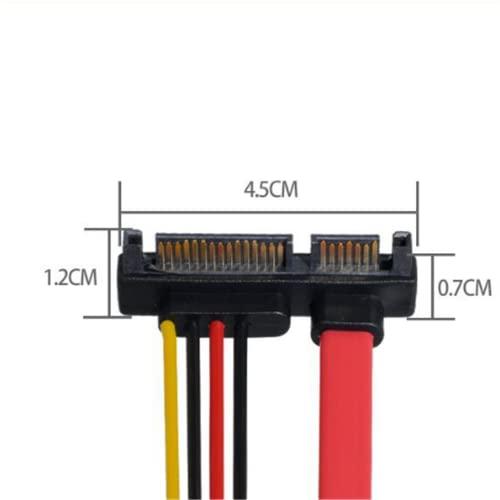 KKM-ラブショー 22pin sata延長コード SATA 7+15 22ピンシリアルハードディスクケーブル SATAデータケーブル SATA|migaru-315|06