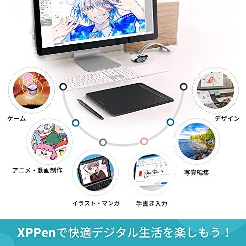 XPPen ペンタブ Bluetooth ワイヤレス接続 8x5インチ X3ペン