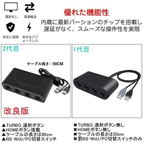 ニンテンドースイッチ用 ゲームキューブ コントローラ接続タップ