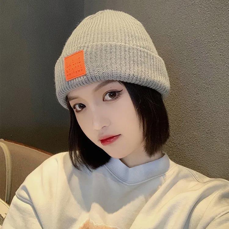 帽子付き ウィッグ付き ショートヘア ニット帽 ストレート ボブ 帽子