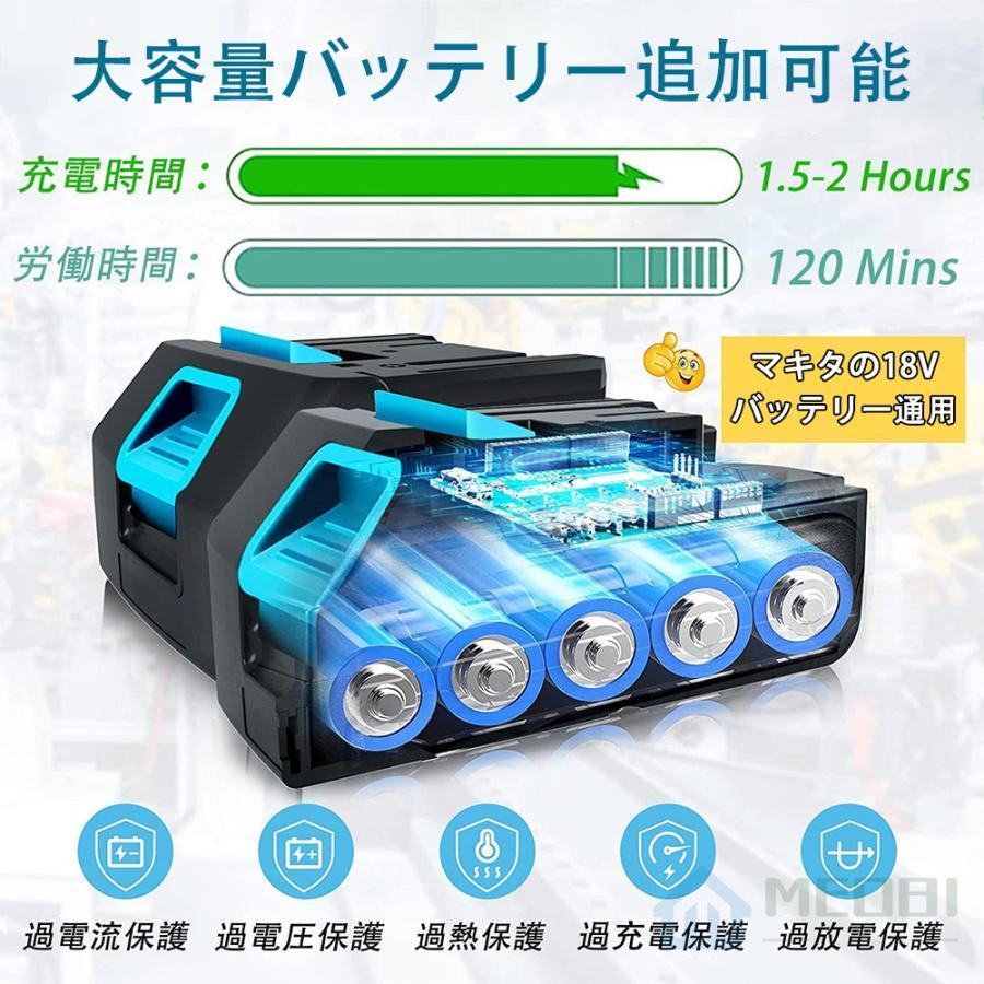電動インパクトドライバー タイヤ交換 マキタ18vバッテリー対応 1台多