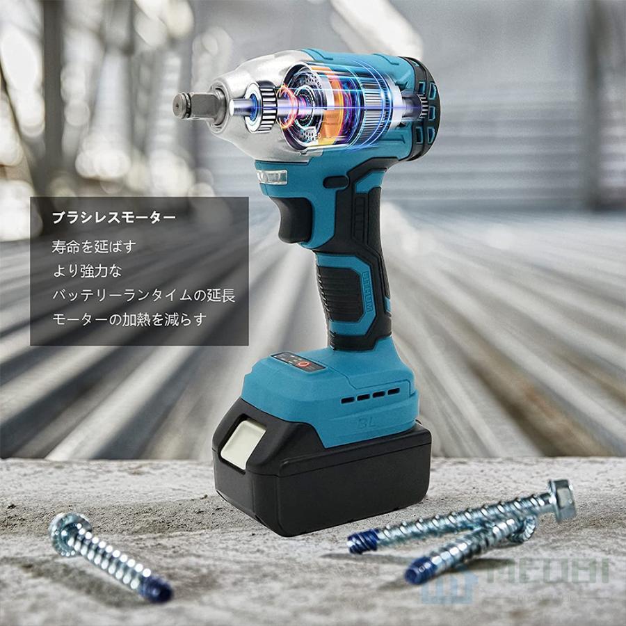 電動インパクトドライバー タイヤ交換 マキタ18vバッテリー対応 1台多 