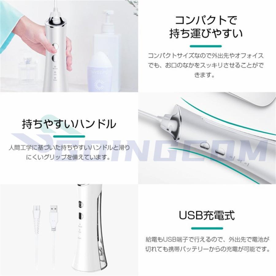 口腔洗浄器 ジェットウォッシャー 歯垢除去 日本製 電動 口内洗浄機