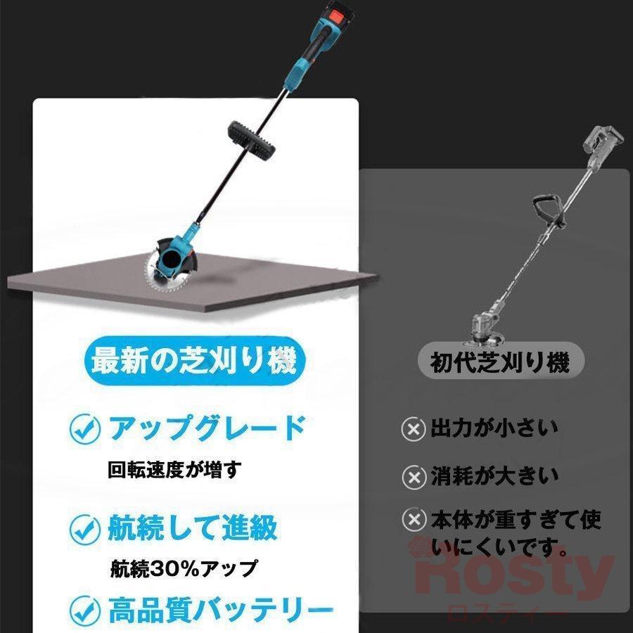 2026草刈機 充電式 草刈り機 マキタ バッテリー互換 電動刈払機 伸縮式