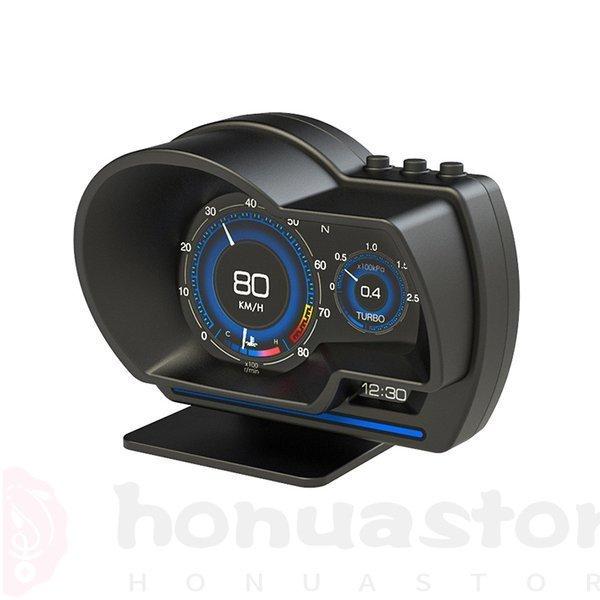 最先端 メーター GPS OBD2 両モード スピードメーター ヘッドアップ