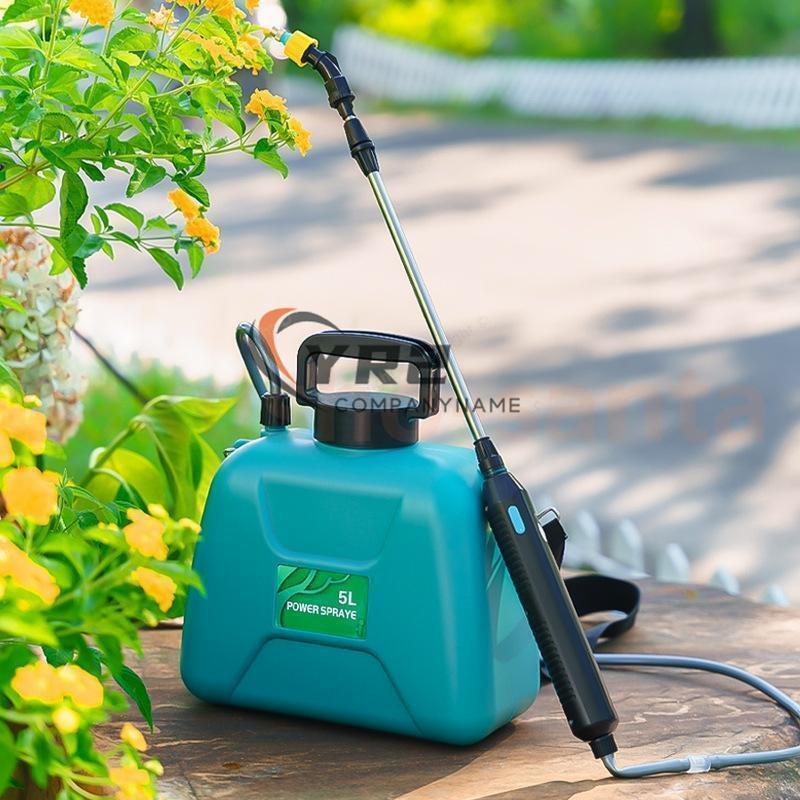 噴霧器 電動 5L 充電式 背負式 軽量 バッテリー式 除草剤 農薬 背負い