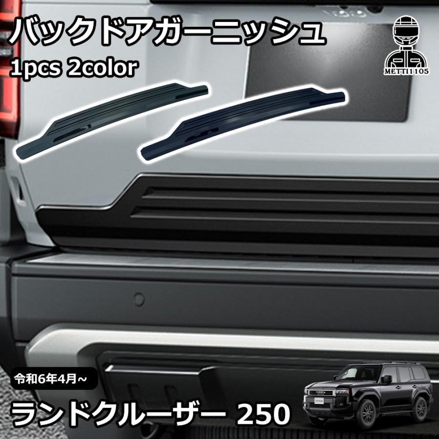 新型 ランドクルーザー 250 LC250 バックドアガーニッシュ 1P