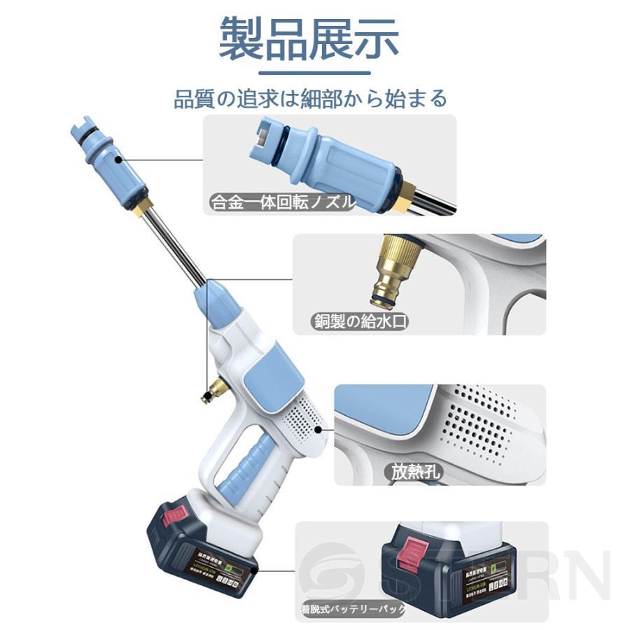 高圧洗浄機 コードレス 充電式 マキタ18Vバッテリー対応 ハンディ