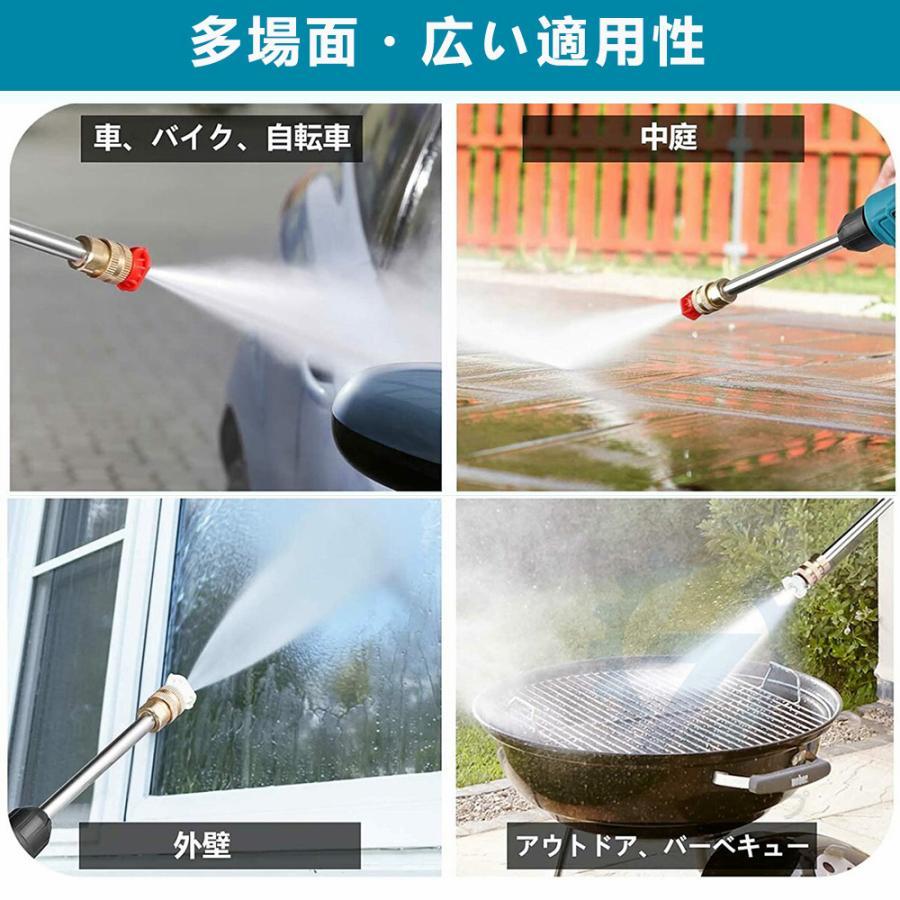 高圧洗浄機 コードレス 充電式 マキタ 18Vバッテリー対応 軽量 強力 