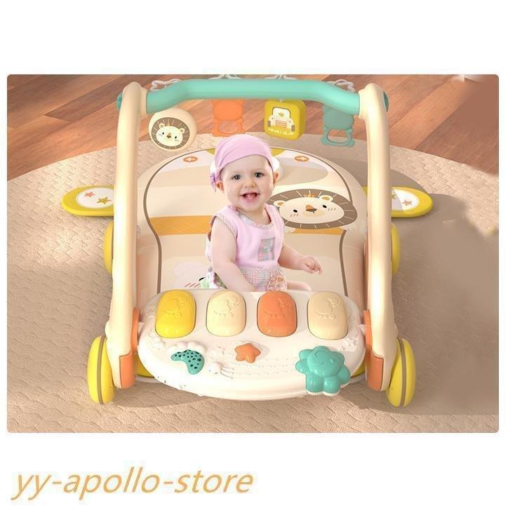 うちの赤ちゃん スマート知育ジム＆ウォーカーおもちゃ こども 子供 知育 勉強ゾンチーベビー 0歳 持ち運び 便利 軽量 お出かけ 旅行 かわいい 実用 プレゼントの画像