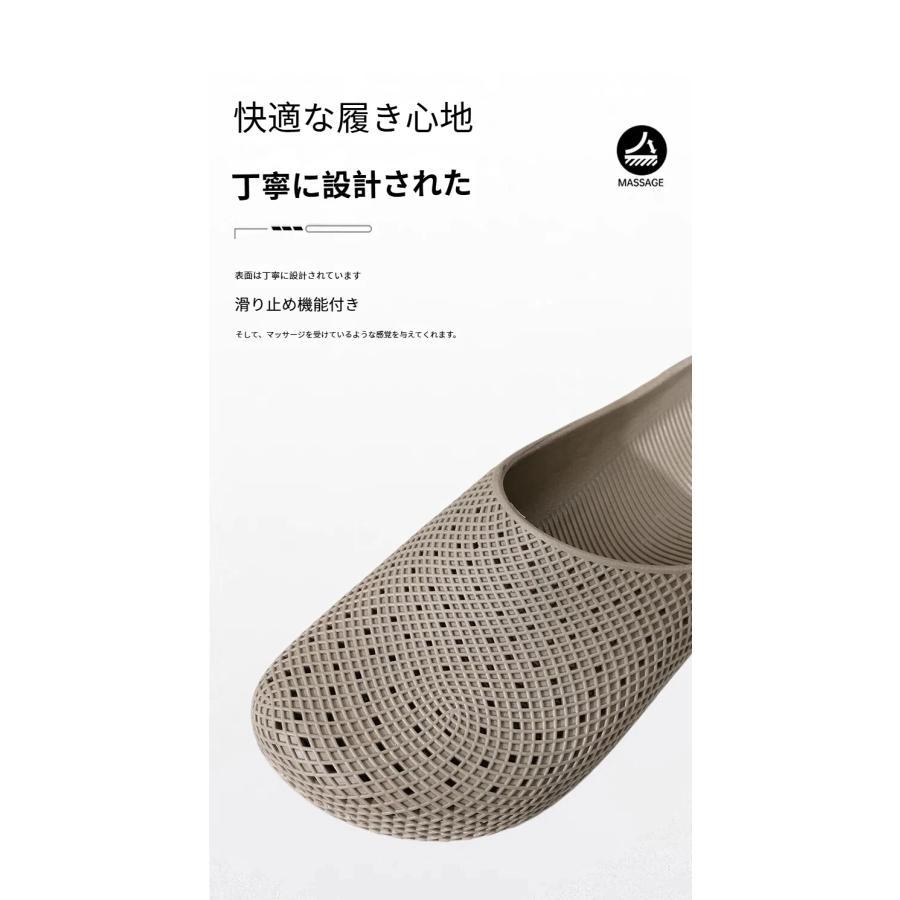 サンダル サボサンダル クロックス風 2WAY 男女兼用 PVC 軽量 夏用