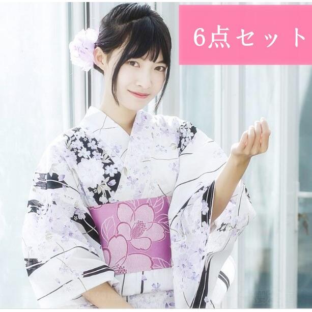5000円以上で送料無料 浴衣 6点セット レディース レトロ 帯 ドレス 和風 コスプレ 女性 花柄 学園祭 花火大会 お祭り 人気 Ina17zh939 ミニョンショップ 通販 Yahoo ショッピング