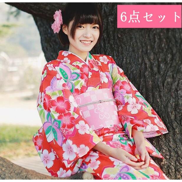 5000円以上で送料無料 浴衣 6点セット レディース レトロ 帯 ドレス 和風 コスプレ 女性 花柄 学園祭 花火大会 お祭り 人気 Ina17zh943 ミニョンショップ 通販 Yahoo ショッピング