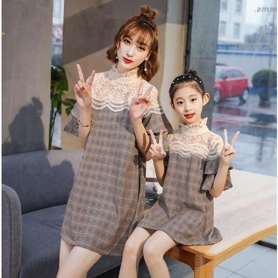 当店全品5000円以上で送料無料 親子セット レディース 女の子 ワンピース 春夏秋 お揃い 人気 可愛い レース ドレス 優雅 ママ 姉妹 Kexkf ミニョンショップ 通販 Yahoo ショッピング