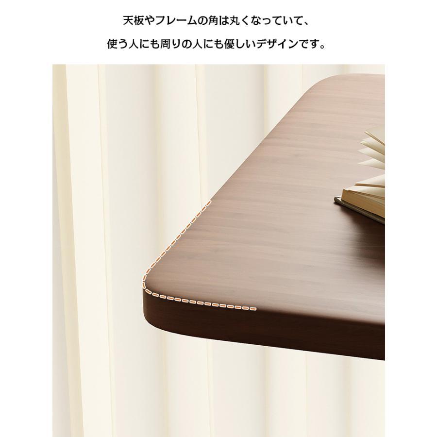 テーブル 折りたたみテーブル 木製サイドテーブル 昇降式 北欧 デスク